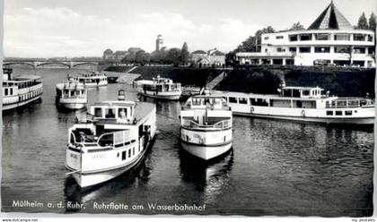 Muelheim Ruhr uhrflotte Wasserbahnhof