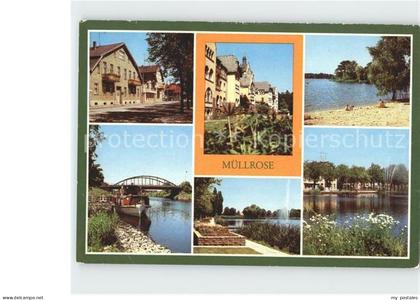 Muellrose Strasse der Deutsch-Sowjetischen Freundschaft Kreispflegeheim