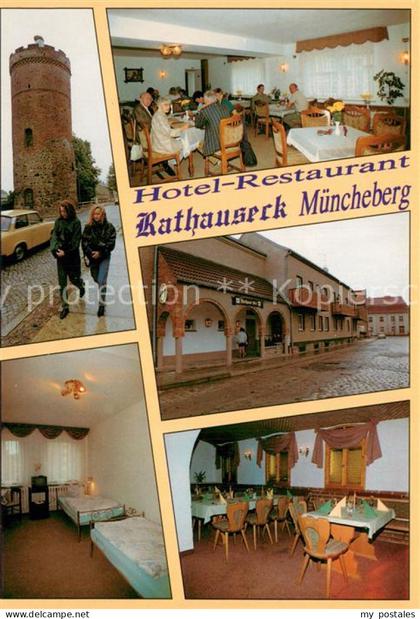 Muencheberg Hotel Restaurant Rathauseck Turm