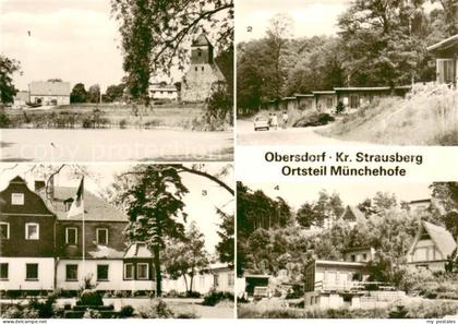 Muenchehofe Obersdorf Teilansicht Bungalowsiedlung Jugendherberge Erich Weinert