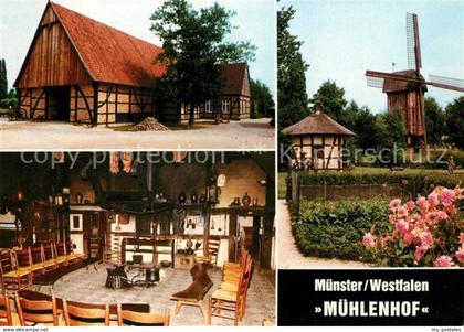 73149489 Muenster Westfalen Muehlenhof Freilichtmuseum Windmuehle Muenster