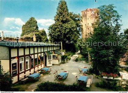 Nassau Bad Stammburg Nassau Oranien mit Burgschaenke