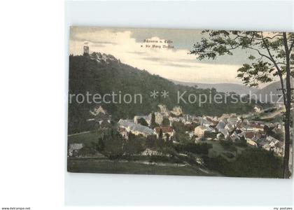 Scheuern Nassau Lahn Gesamtansicht mit Burg Nassau