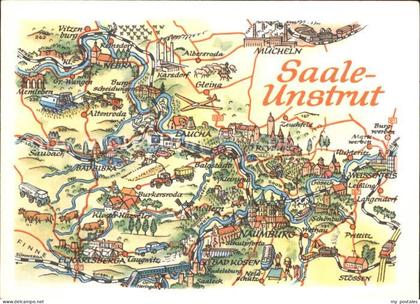 Naumburg Saale Saale-Unstrut-Gebiet Lagekarte