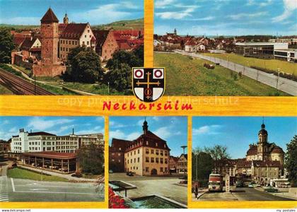 Neckarsulm BW Teilansichten Stadtzentrum