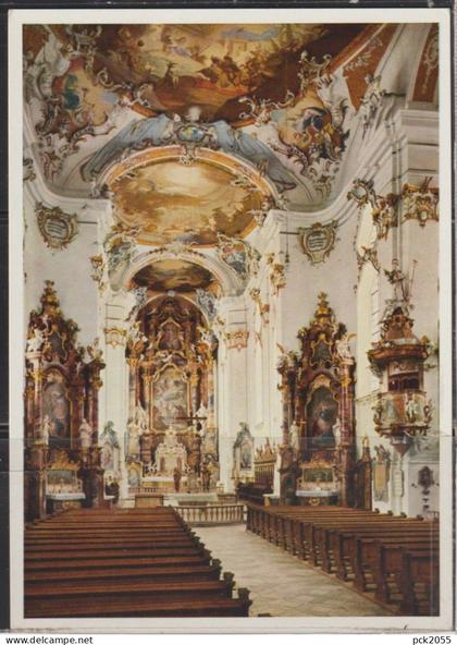 Klosterkirche ROGGENBURG / Schwaben, bei Neu-Ulm - nicht gelaufen ( AK 7949)