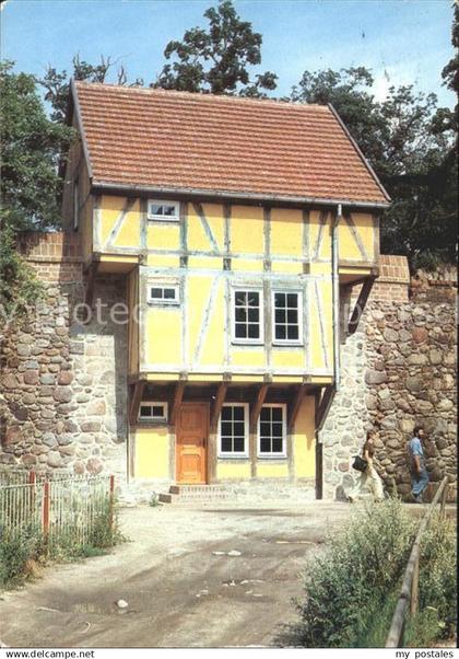 Neubrandenburg Wiekhaus Stadtmauer