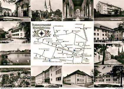 Neuendettelsau Friedenshort Mutterhaus Anstaltskirche Schwesternhaus