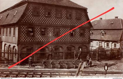 Foto AK Neugersdorf Ostseite Bahnhof a Ebersbach Eibau Seifhennersdorf Georgswalde Philippsdorf Rumburg Löbau Zittau