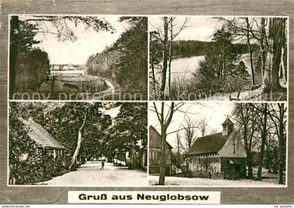 Neuglobsow Kirche Panoramen