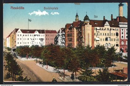 AK Berlin-Neukölln, Boddinplatz