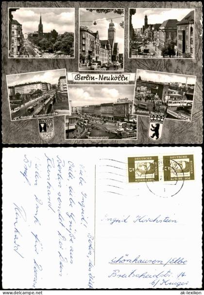 Ansichtskarte Neukölln-Berlin Rixdorf Mehrbildansicht Berlin-Neukölln 1967