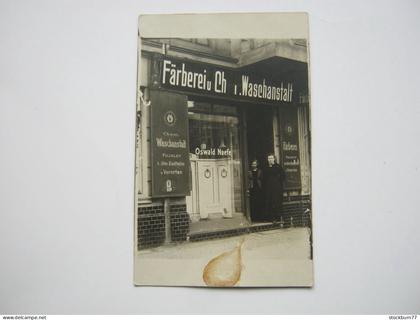 BERLIN   NEUKÖLLN  ? , GESCHÄFT , Otswald NAEFE, Fotokarte   schöne Karten  um 1910
