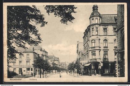 AK Neumünster, Kuhberg, Strassenpartie