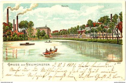 Gruss aus Neumünster - & litho