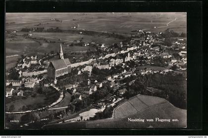 AK Neuötting, Gesamtansicht vom Flugzeug aus