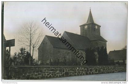 Neuruppin-Stöffin - Kirche - Foto-Ansichtskarte