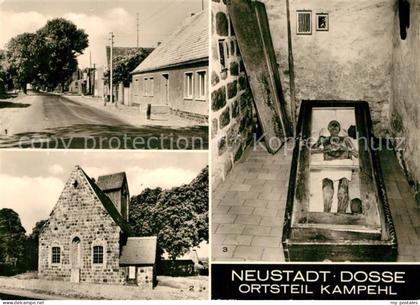 Neustadt Dosse Kampehl der nicht verweste Leichnam des 1703 verstorbenen Ritters