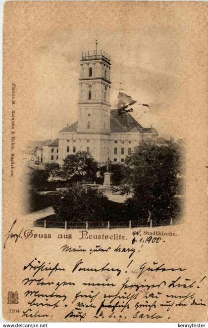 Gruss aus Neustrelitz