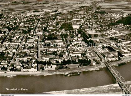 Neuwied Rhein Fliegeraufnahme