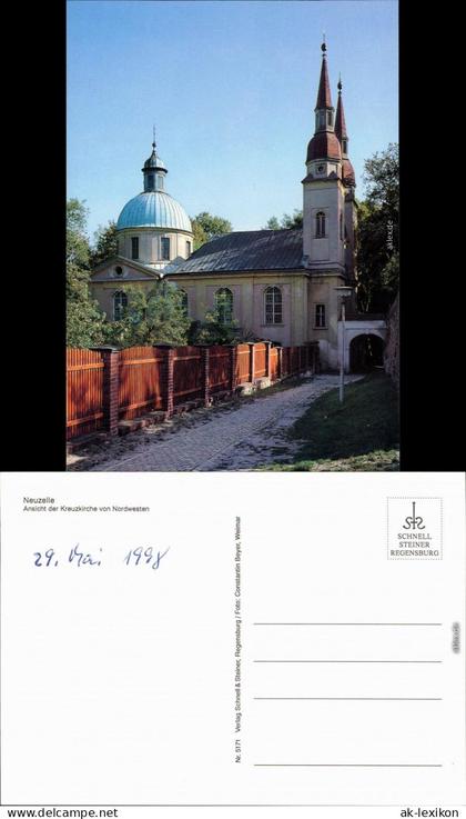 Ansichtskarte Neuzelle Evangelische Kirche 1995