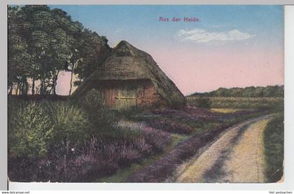(95366) AK Aus der Heide, Lüneburger Heide, 1926