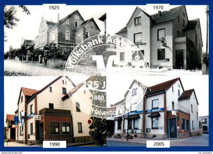 Aerzen Hameln-Pyrmont Niedersachsen Volksbank anno 1925 1970 1990 und 2005