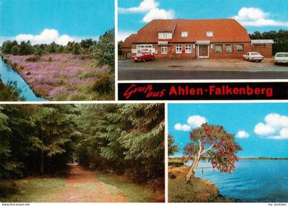 Ahlen-Falkenberg Gasthaus Moorquelle Heidelandschaft Waldweg Uferpanorama