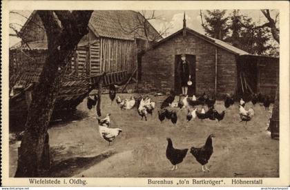 CPA Wiefelstede im Ammerland, Burenhaus to 'n Bartkröger, Hühnerstall