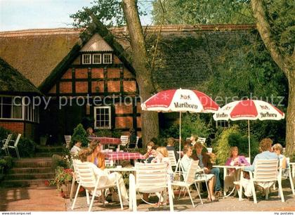 Endel Vechta Landgasthof Engelmannsbaeke Gartenterrasse
