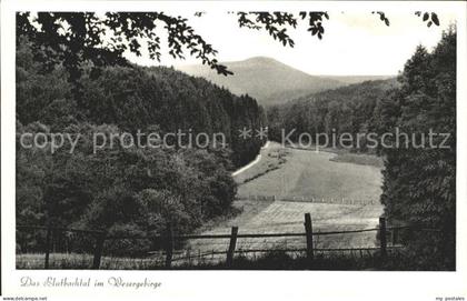 Hessisch Oldendorf Blutbachtal Wesergebirge