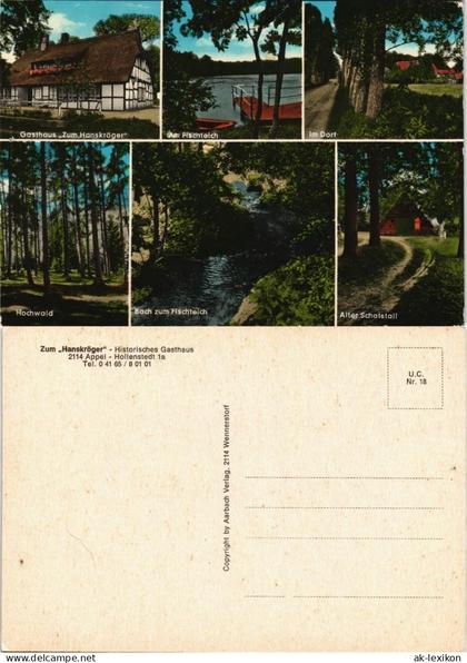 Hollenstedt Zum Hanskröger Historisches Gasthaus Appel - Hollenstedt 1970