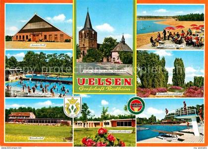 Uelsen Reiterhof Kirche Rathaus Wilsumer Berge Heidelandschaft Waldbad Jugendher