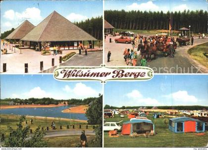 Uelsen Wilsumer Berge Erholungsgebiet Campingplatz Pferdewagen