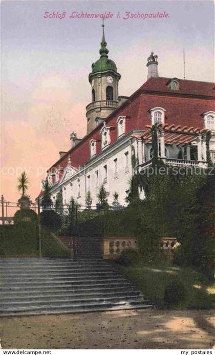 Lichtenwalde  Niederwiesa Sachsen Schloss Lichtenwalde im Zschopautal