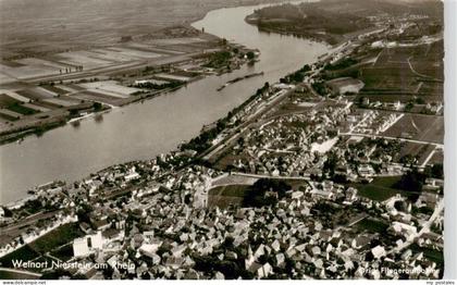 Nierstein Rhein Fliegeraufnahme
