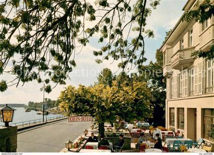 Nierstein Rhein Rheinhotel Weinhaus Freiterrasse