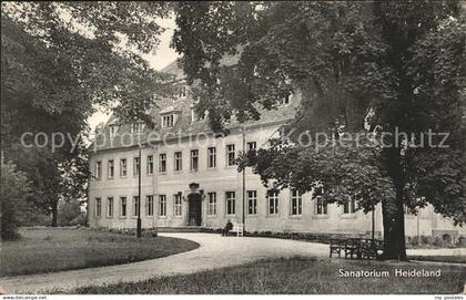 See Niesky Sanatorium Heideland