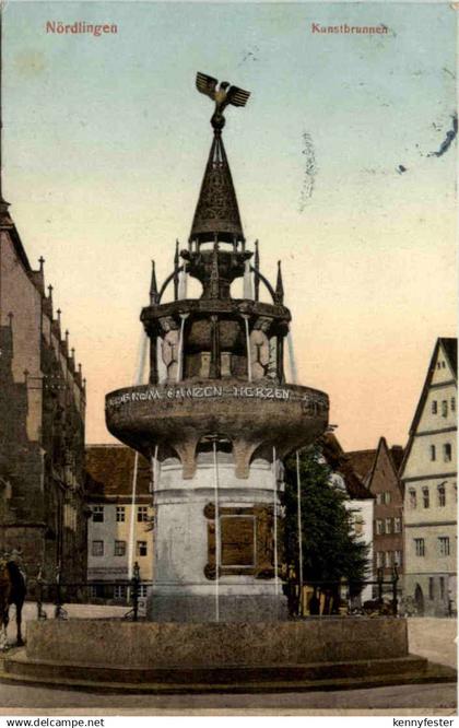 Nördlingen, Kunstbrunnen