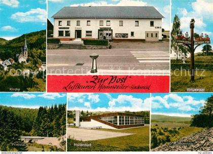 Nonnweiler Hotel Restaurant Zur Post Kirche Primstal Hallenbad Hunnenring