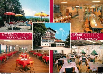Otzenhausen Nonnweiler Cafe Hotel Restaurant Zum Hunnenring Terrasse Gastraeume