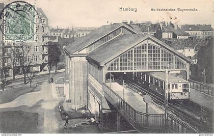 Deutschland - HAMBURG Nord - Hochbahnstation Wagnerstrasse