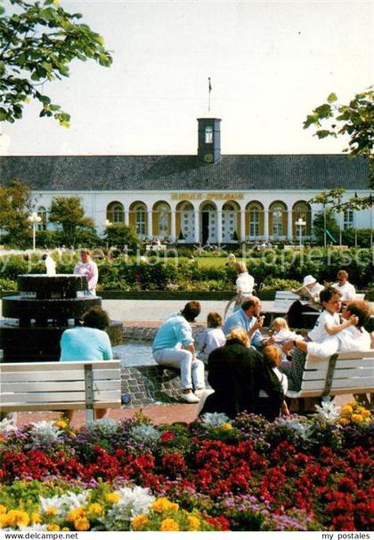 Norderney Nordseebad Kurhaus Spielbank Brunnen Park