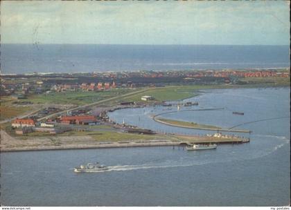 Norderney Nordseebad Norderney Fliegeraufnahme Hafen