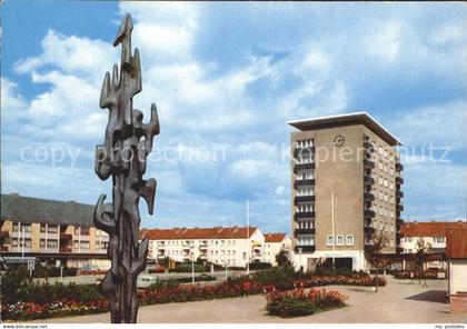 Harksheide Skulptur Wohnblock