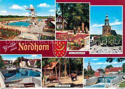 Nordhorn Freibad Kirche Stadtpark Neues Wehr