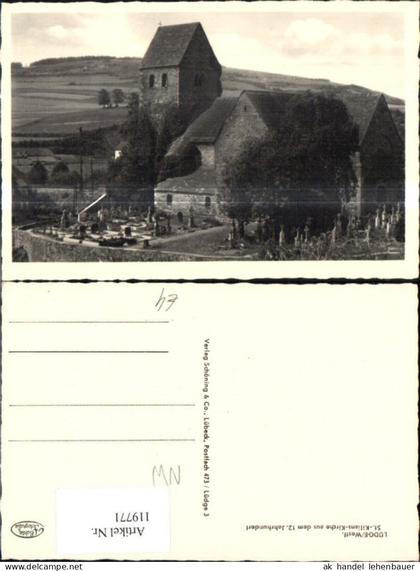 119771,Lüdge Westfalen St. Kilians-Kirche aus d. 12. Jh.