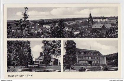 39051779 - Huerth bei Koeln mit 3 Abbildungen ungelaufen  Leichter Bug oben rechts, sonst gut erhalten