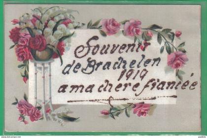 Carte postale Allemagne Brechelen  Hückelhoven à ma Chérie correspondance militaire très beau plan