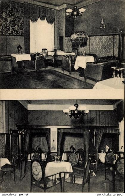 CPA Düsseldorf am Rhein, Kakadu-Bar, Innenansichten